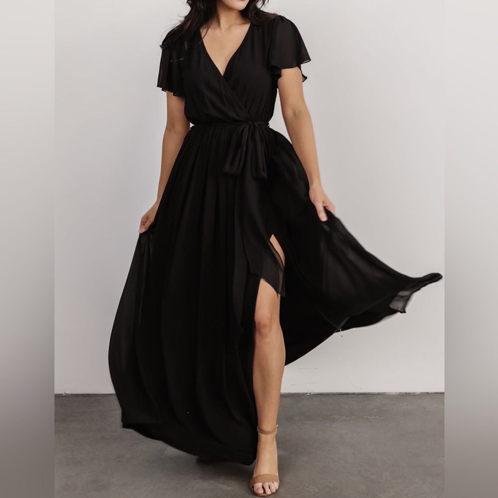 (Black) Kristina maxi dress (Baltic Born)